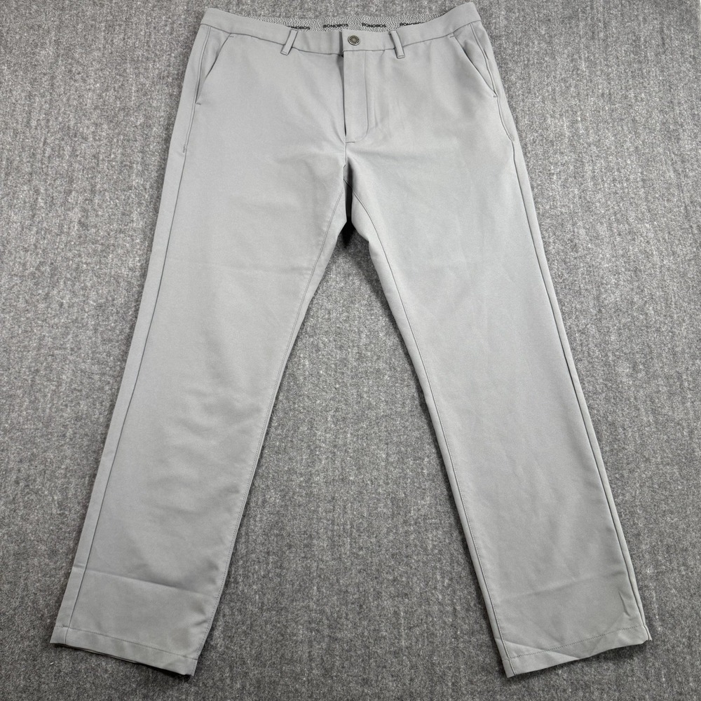 Bonobos Men's Slim Fit Pants Gray Size 35x30